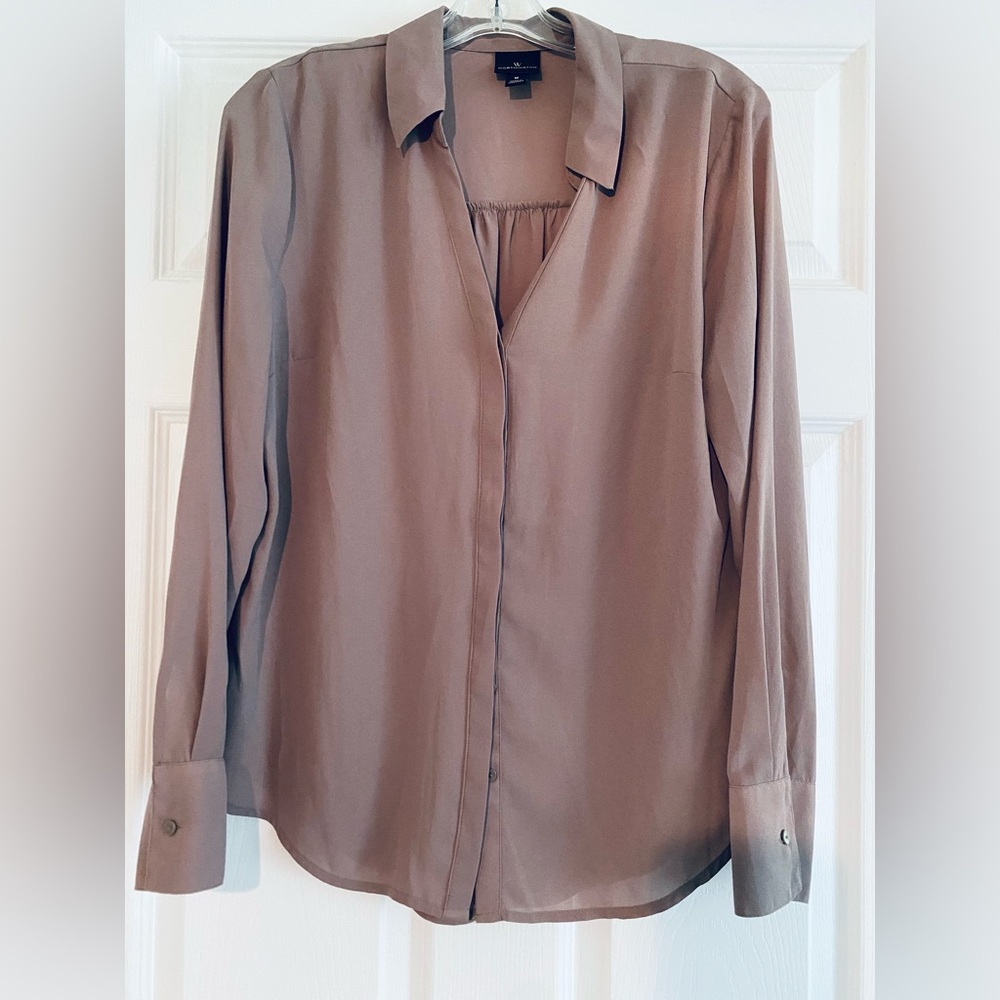 Worthington Women's Tan Blouse